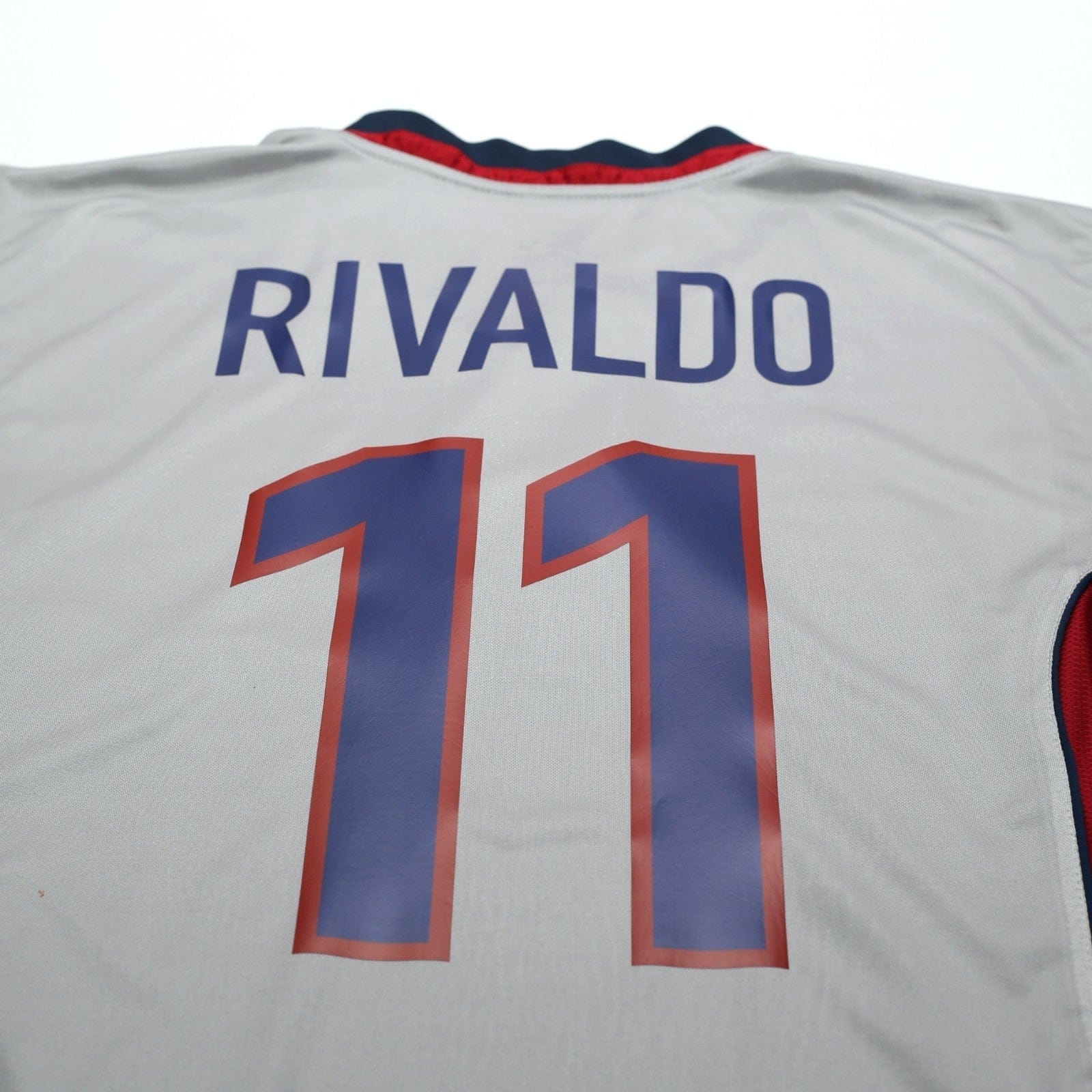 1998/01 Rivaldo #11 Barcelona Vintage Nike Centenary Away Football Shirt (L)