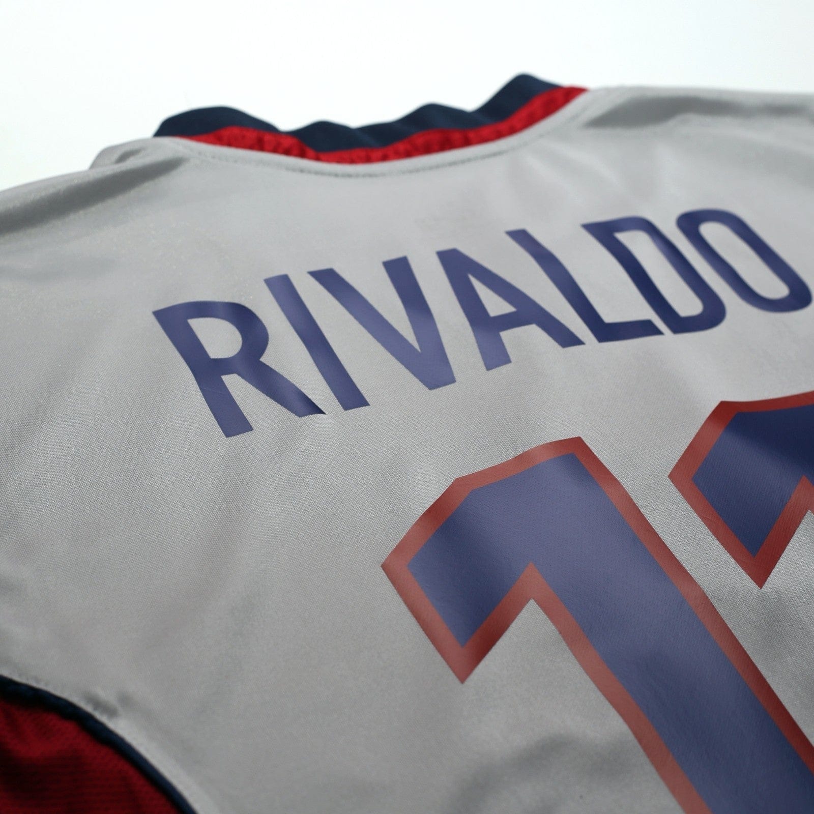 1998/01 Rivaldo #11 Barcelona Vintage Nike Centenary Away Football Shirt (L)