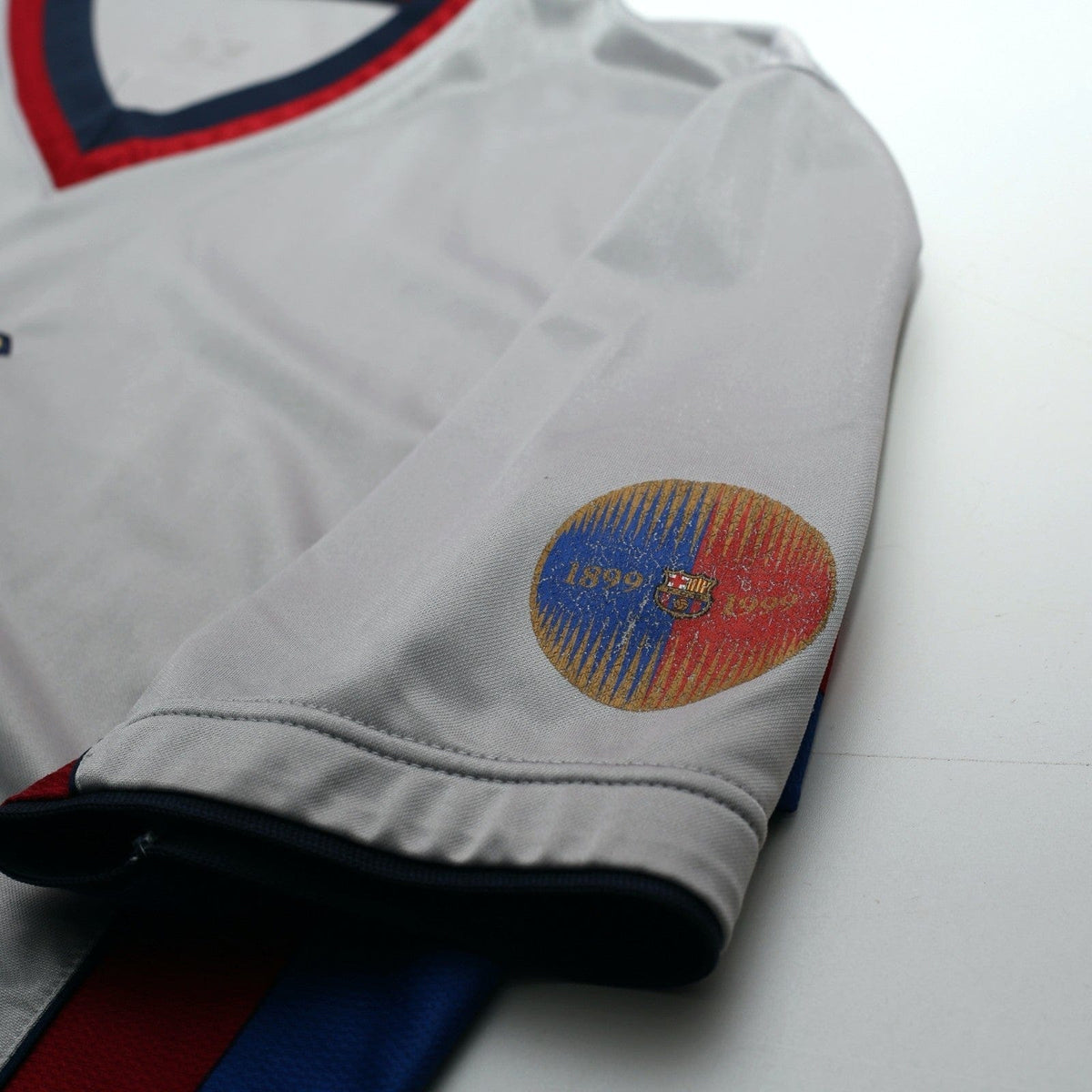 1998/01 Rivaldo #11 Barcelona Vintage Nike Centenary Away Football Shirt (L)