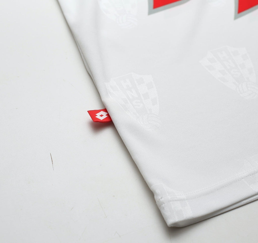 1998/01 SUKER #9 Croatia Vintage Lotto Home Football Shirt 40/42 (L) WC 98