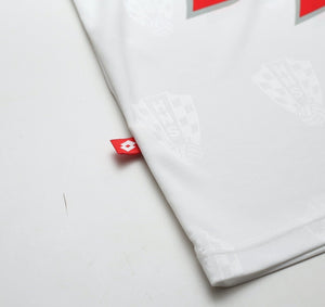 1998/01 SUKER #9 Croatia Vintage Lotto Home Football Shirt 40/42 (L) WC 98