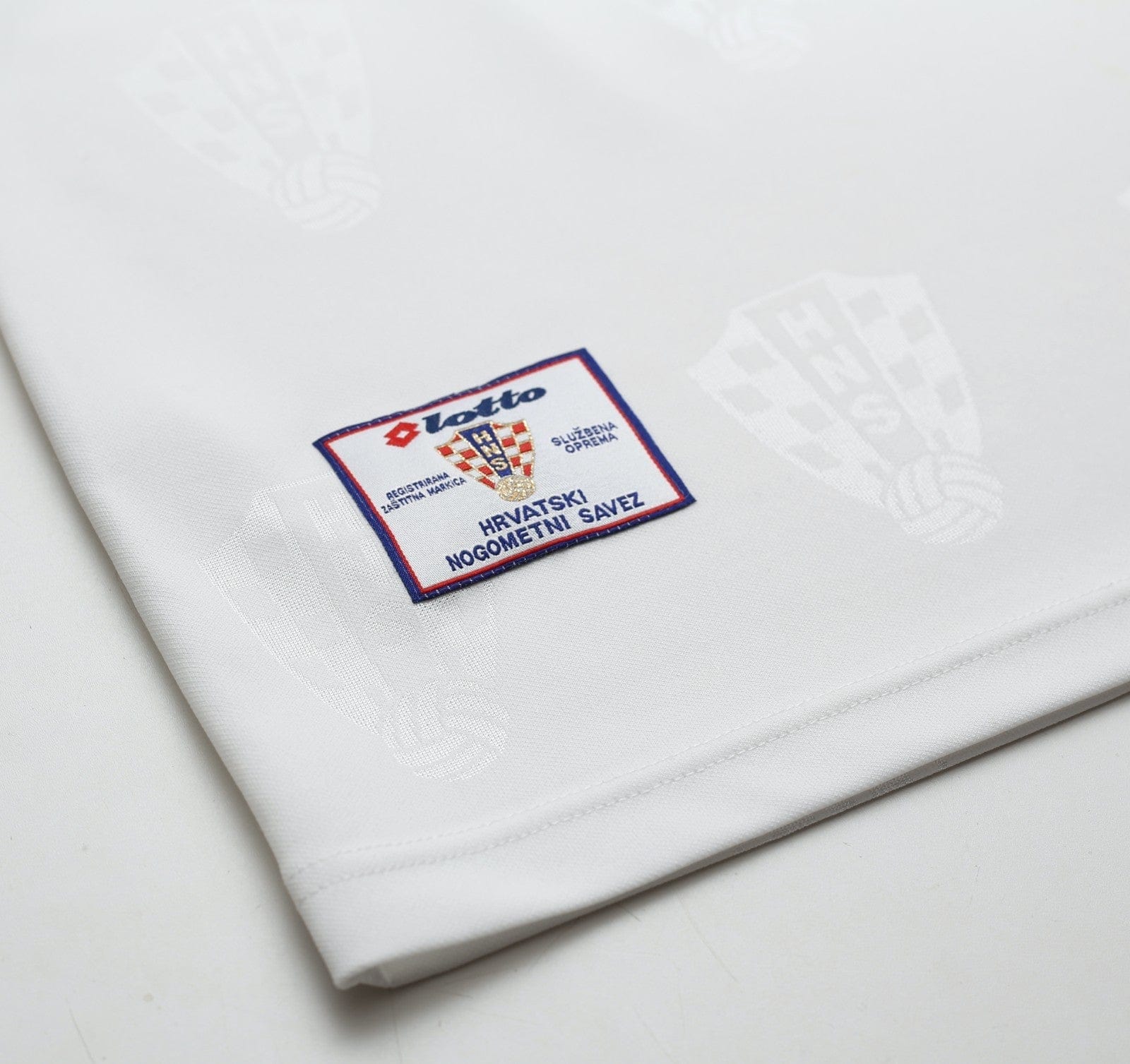 1998/01 SUKER #9 Croatia Vintage Lotto Home Football Shirt 40/42 (L) WC 98