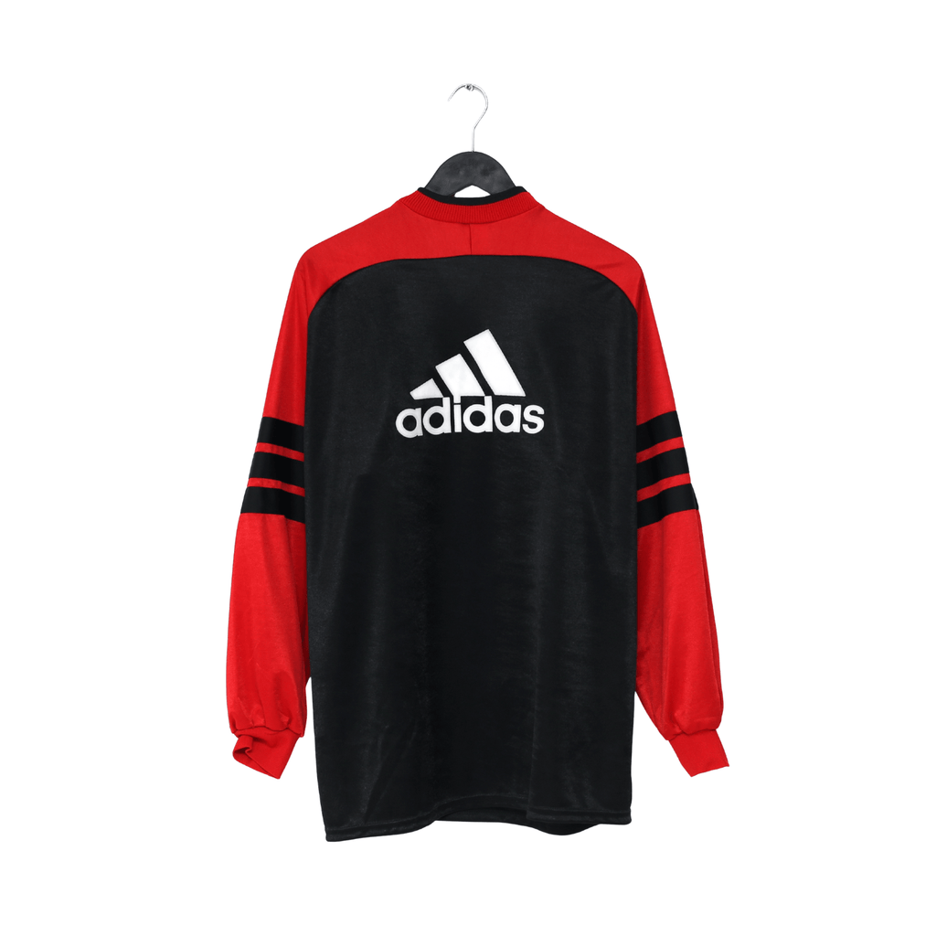 1998/99 AC MILAN Vintage adidas Long Sleeve Football Training Shirt (XL)