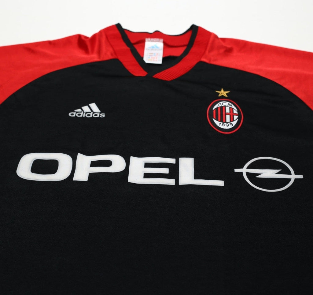 1998/99 AC MILAN Vintage adidas Long Sleeve Football Training Shirt (XL)