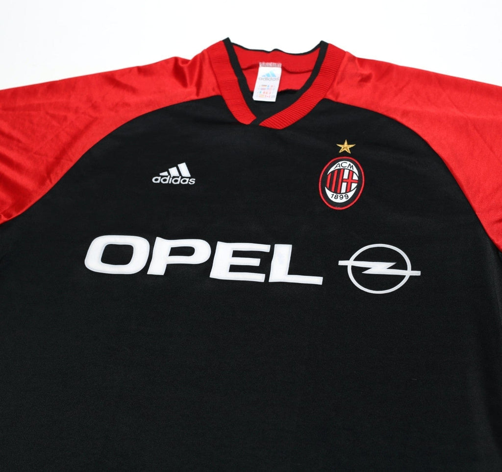 1998/99 AC MILAN Vintage adidas Long Sleeve Football Training Shirt (XL)