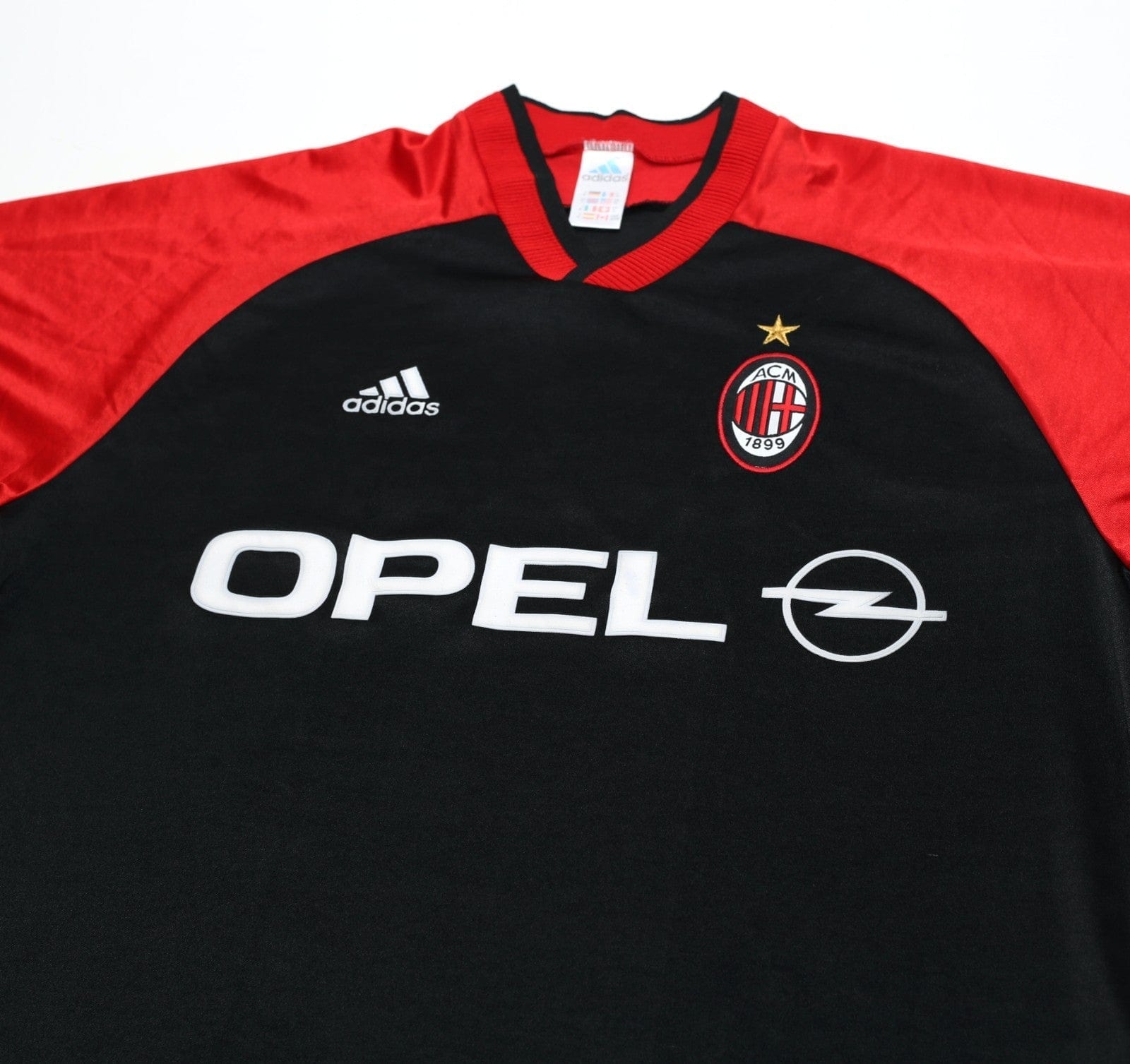 1998/99 AC MILAN Vintage adidas Long Sleeve Football Training Shirt (XL)