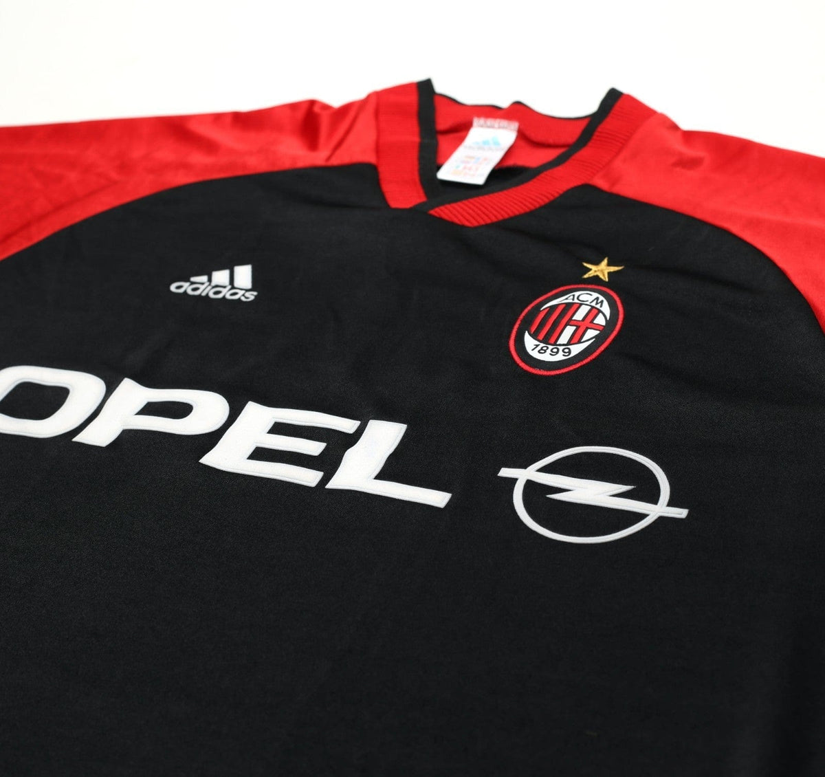 1998/99 AC MILAN Vintage adidas Long Sleeve Football Training Shirt (XL)