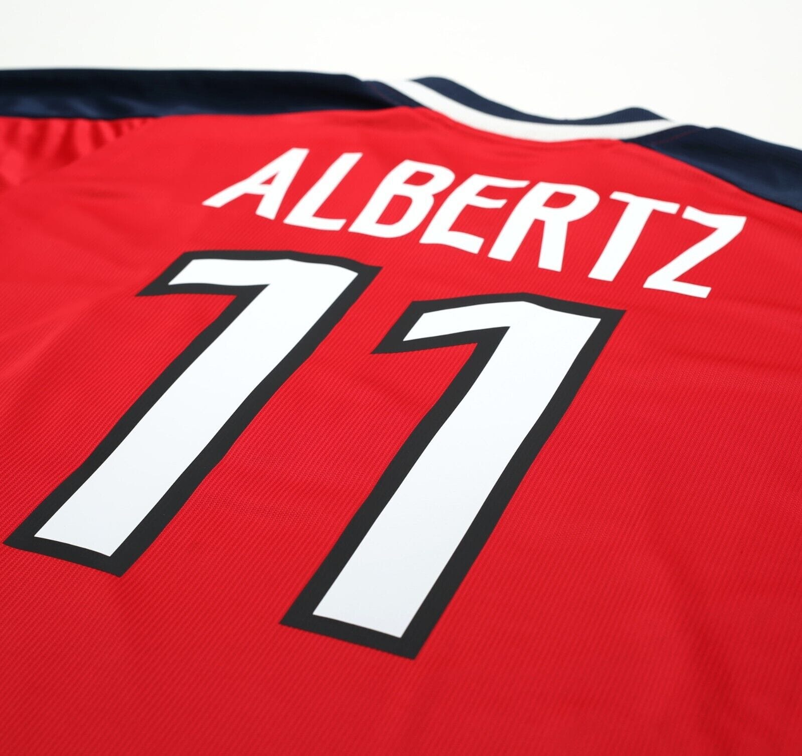1998/99 ALBERTZ  #11 Rangers Nike Scottish League Cup Final Away Shirt (XL)