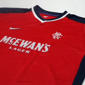 1998/99 Albertz #11 Rangers Vintage Nike Away Football Shirt (XL)