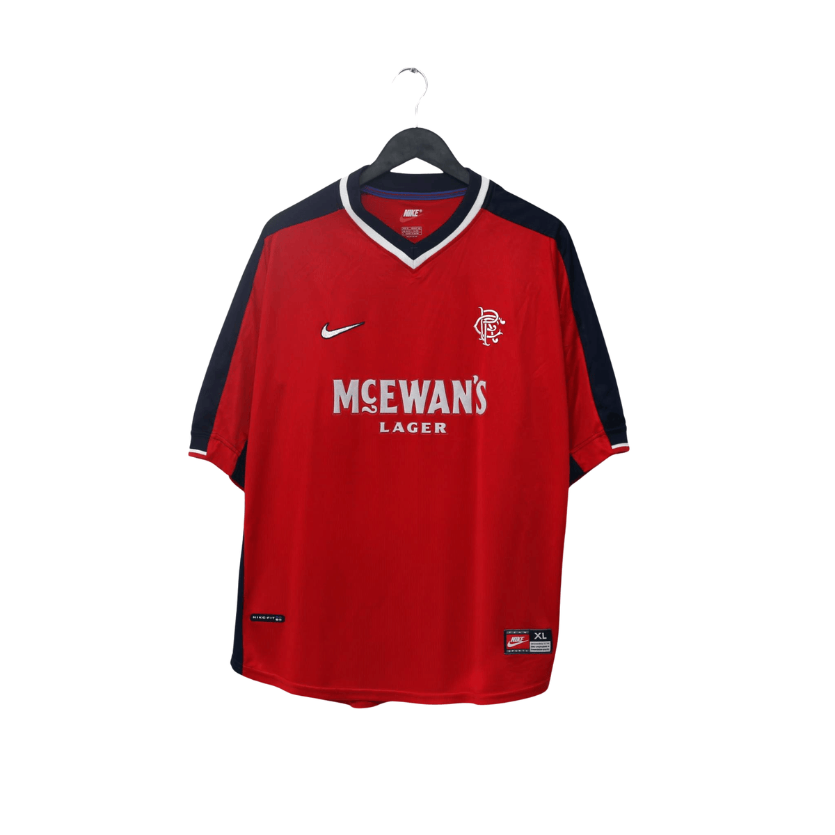 1998/99 Albertz #11 Rangers Vintage Nike Away Football Shirt (XL)
