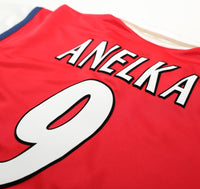 1998/99 ANELKA #9 Arsenal Vintage Nike Away Football Shirt Jersey (XXL)