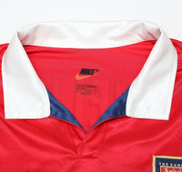 1998/99 ANELKA #9 Arsenal Vintage Nike Away Football Shirt Jersey (XXL)