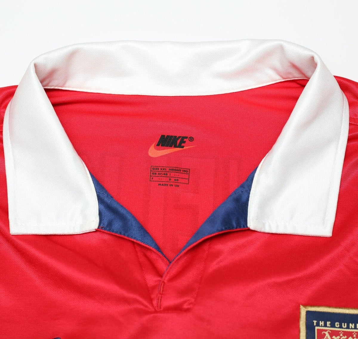 1998/99 ANELKA #9 Arsenal Vintage Nike Away Football Shirt Jersey (XXL)