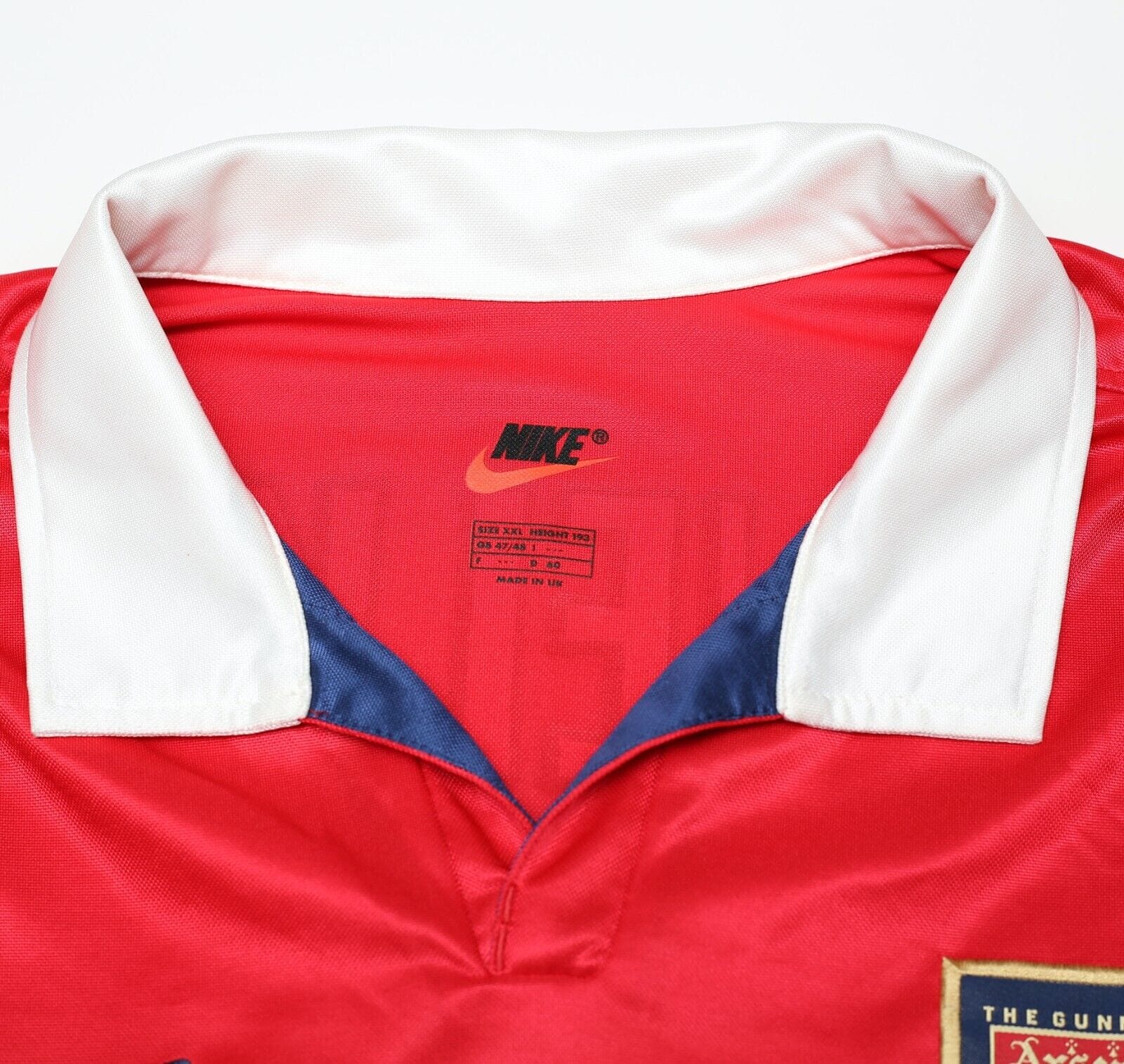 1998/99 ANELKA #9 Arsenal Vintage Nike Away Football Shirt Jersey (XXL)