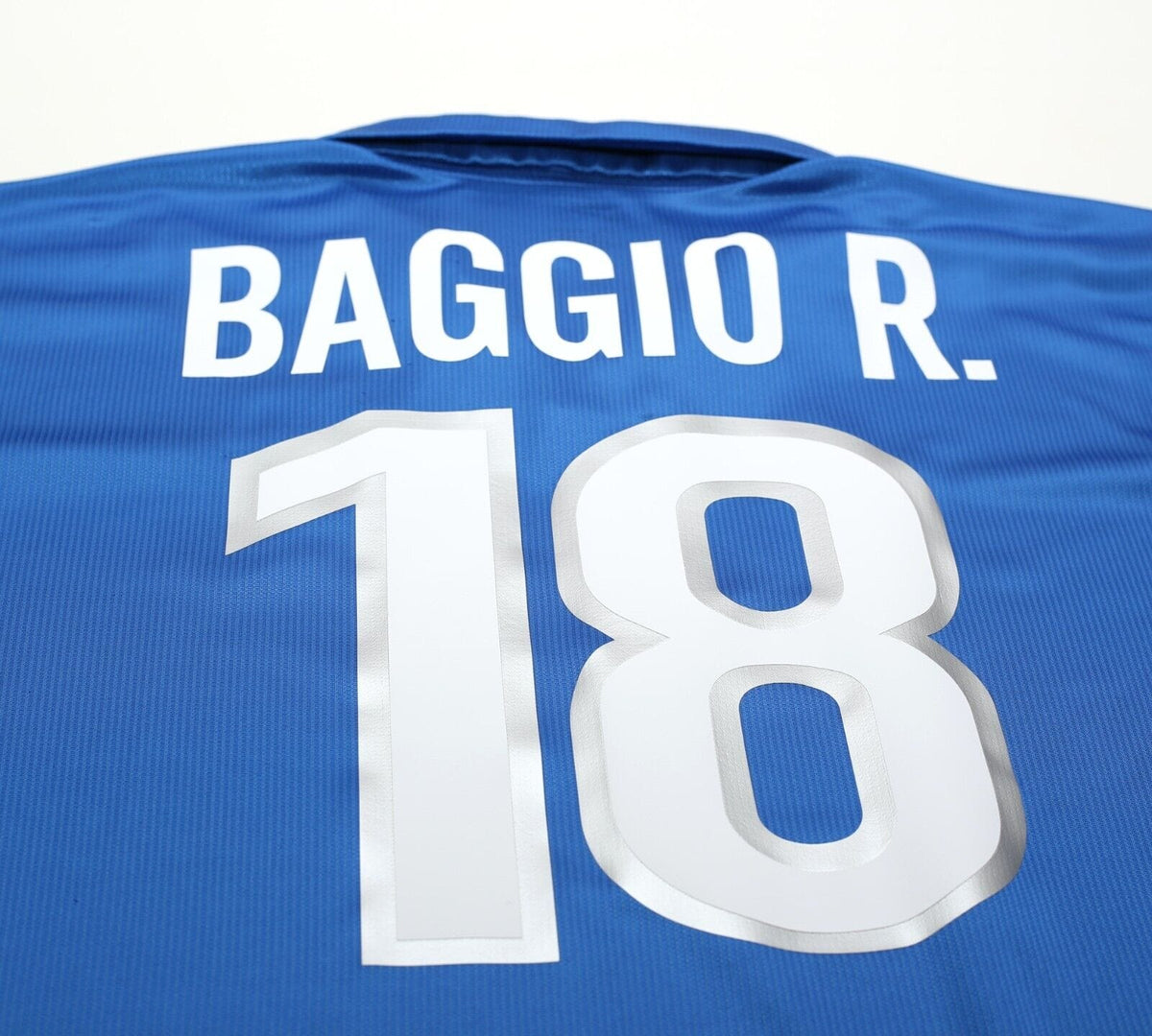 1998/99 BAGGIO .R #18 Italy Vintage Nike Home Football Shirt (XL) WC 98