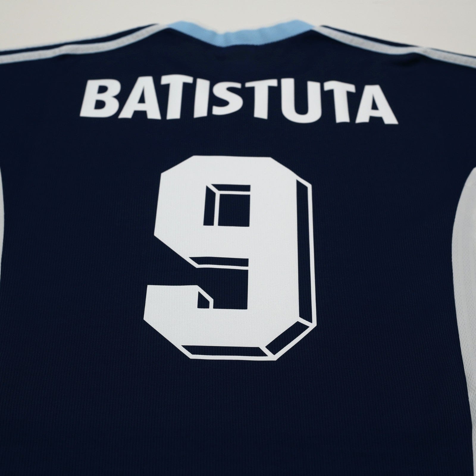 1998/99 Batistuta #9 Argentina Vintage adidas Away Football Shirt (L/XL) WC 1998