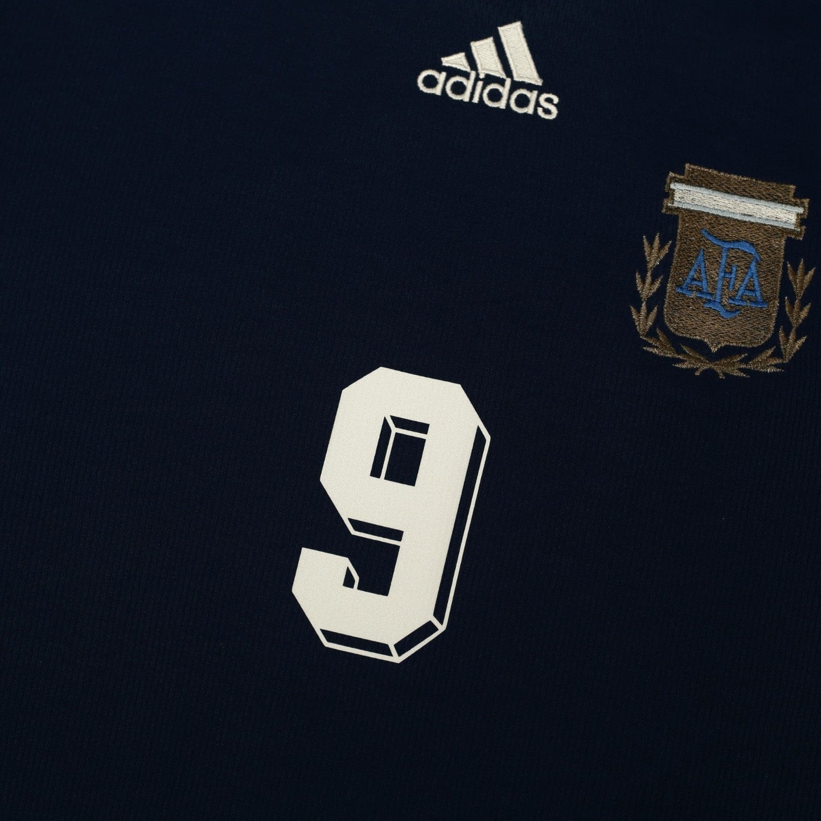 1998/99 Batistuta #9 Argentina Vintage adidas Away Football Shirt (L/XL) WC 1998