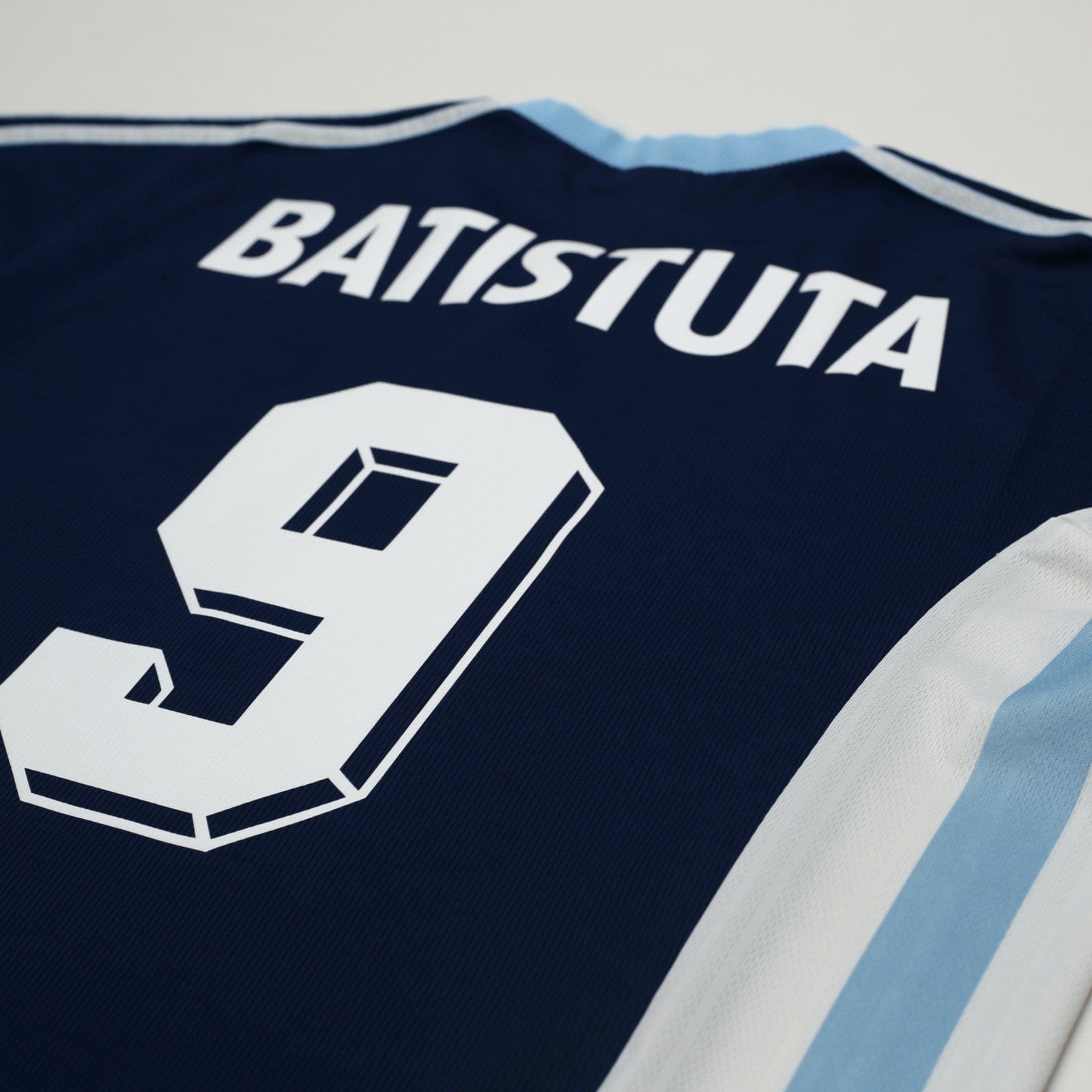 1998/99 Batistuta #9 Argentina Vintage adidas Away Football Shirt (L/XL) WC 1998