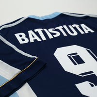 1998/99 Batistuta #9 Argentina Vintage adidas Away Football Shirt (L/XL) WC 1998