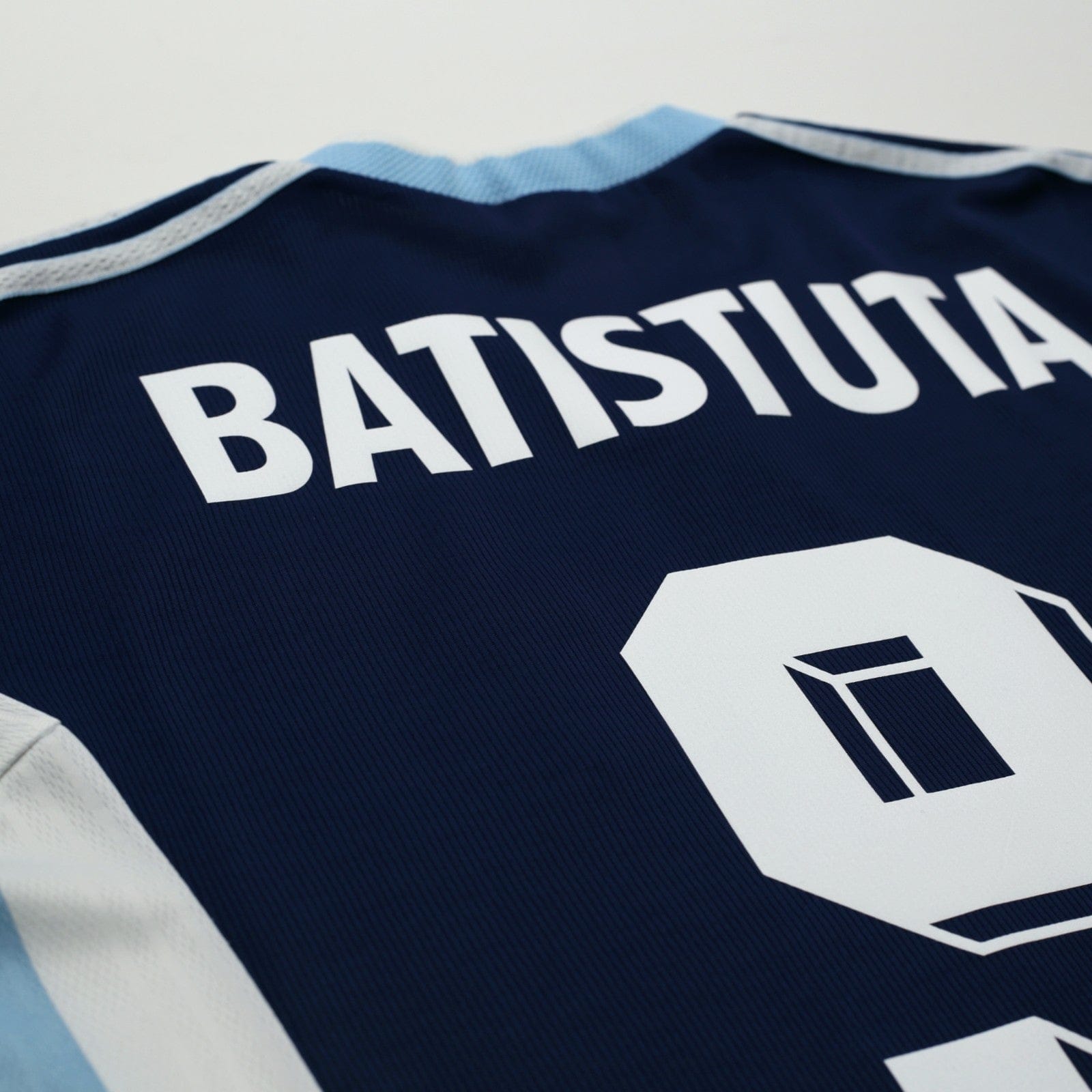 1998/99 Batistuta #9 Argentina Vintage adidas Away Football Shirt (L/XL) WC 1998