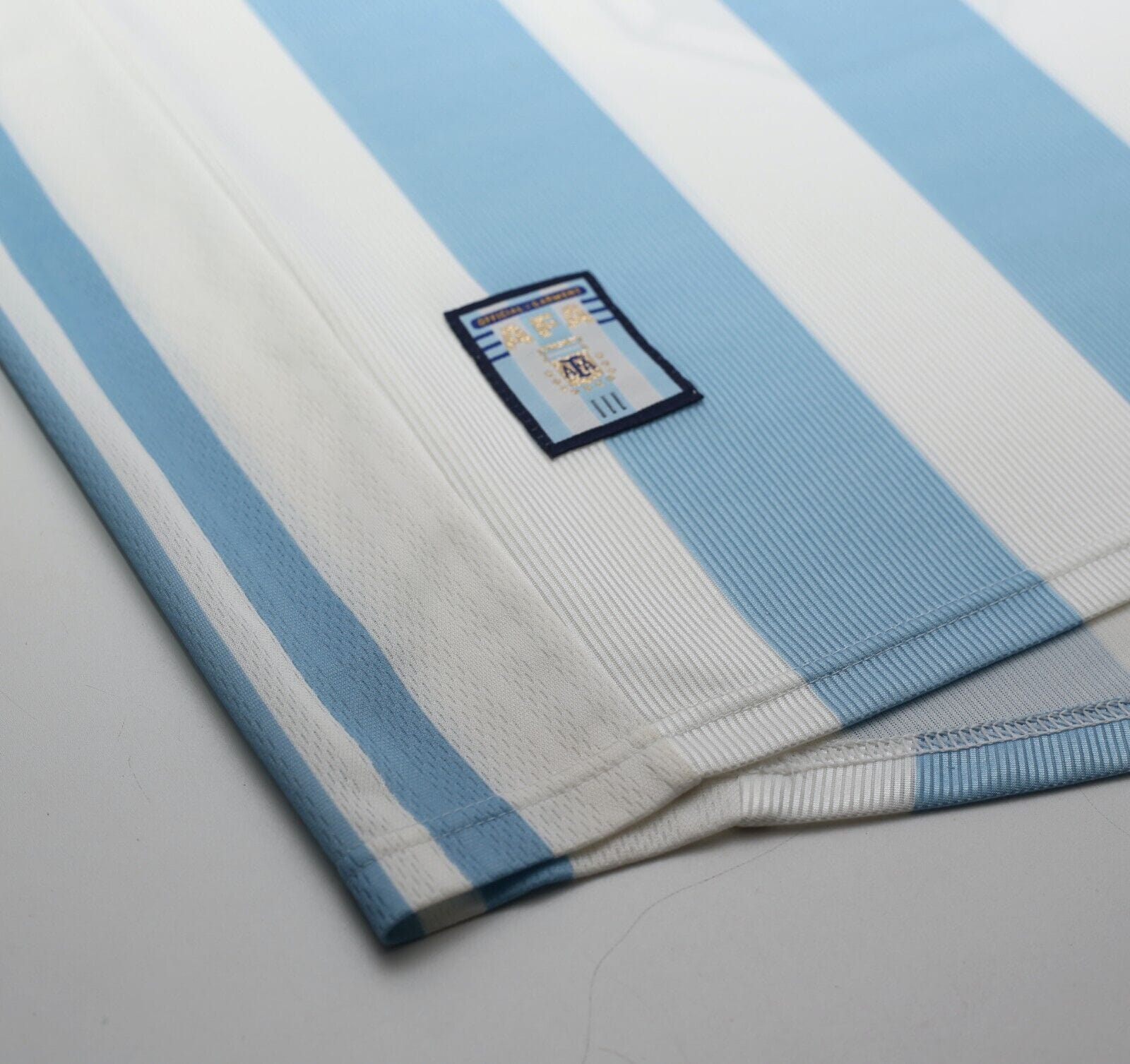 1998/99 BATISTUTA #9 Argentina Vintage adidas Home Football Shirt (M) WC 1998