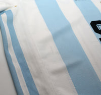 1998/99 BATISTUTA #9 Argentina Vintage adidas Home Football Shirt (M) WC 98