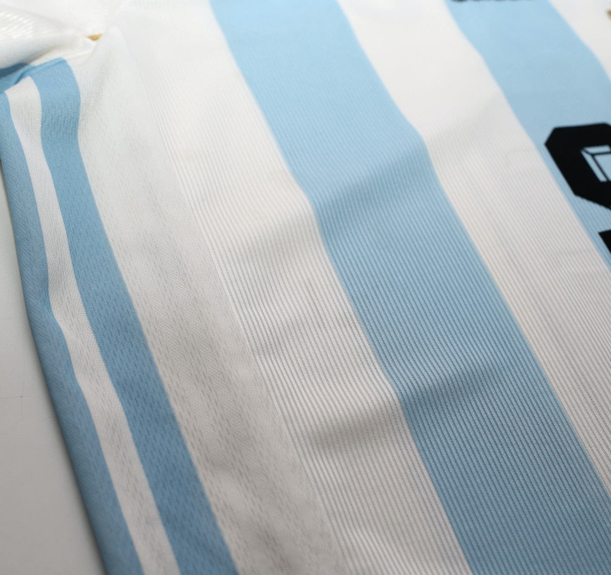 1998/99 BATISTUTA #9 Argentina Vintage adidas Home Football Shirt (M) WC 98