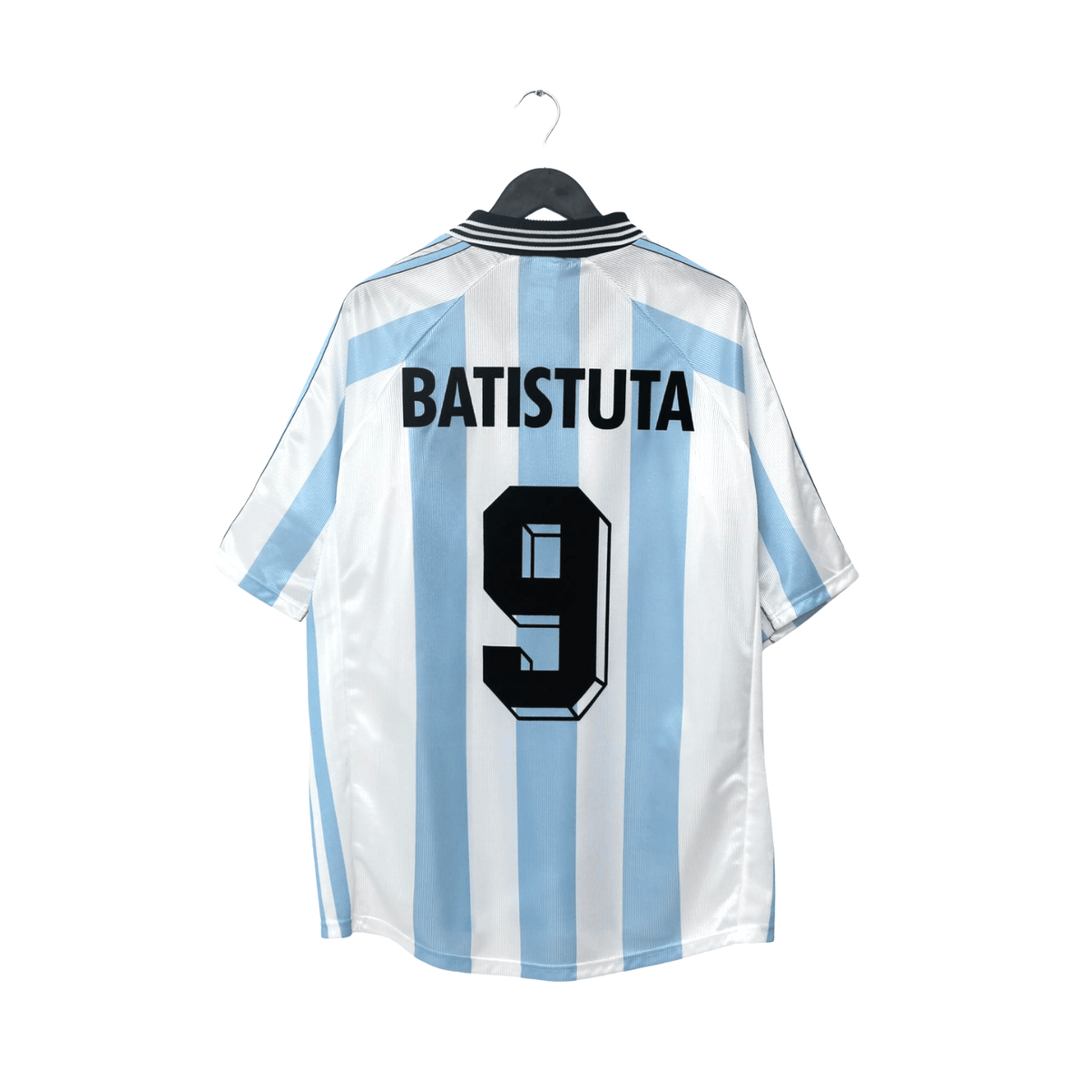 1998/99 Batistuta #9 Argentina Vintage adidas Home Football Shirt (XL) WC 98