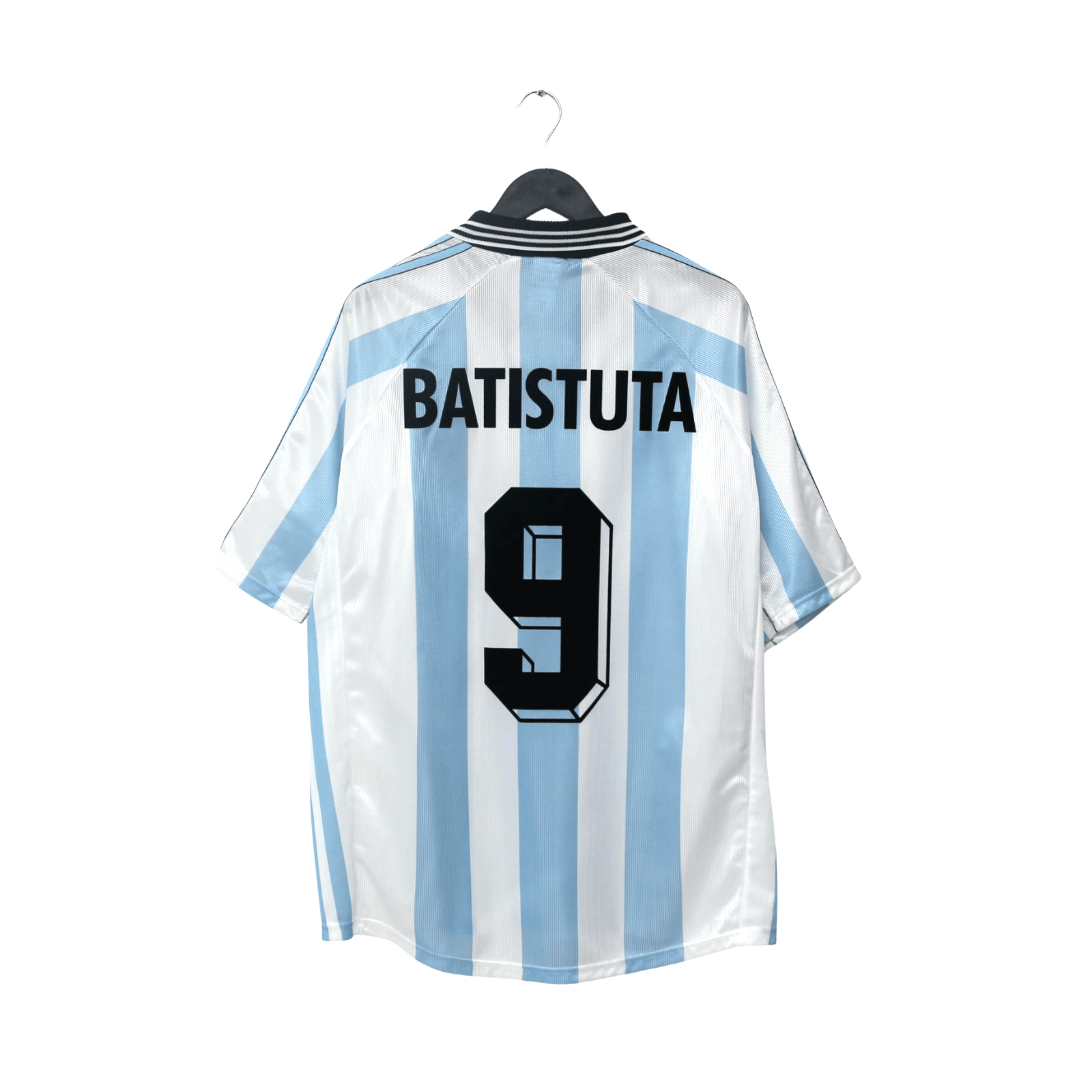1998/99 Batistuta #9 Argentina Vintage adidas Home Football Shirt (XL) WC 98