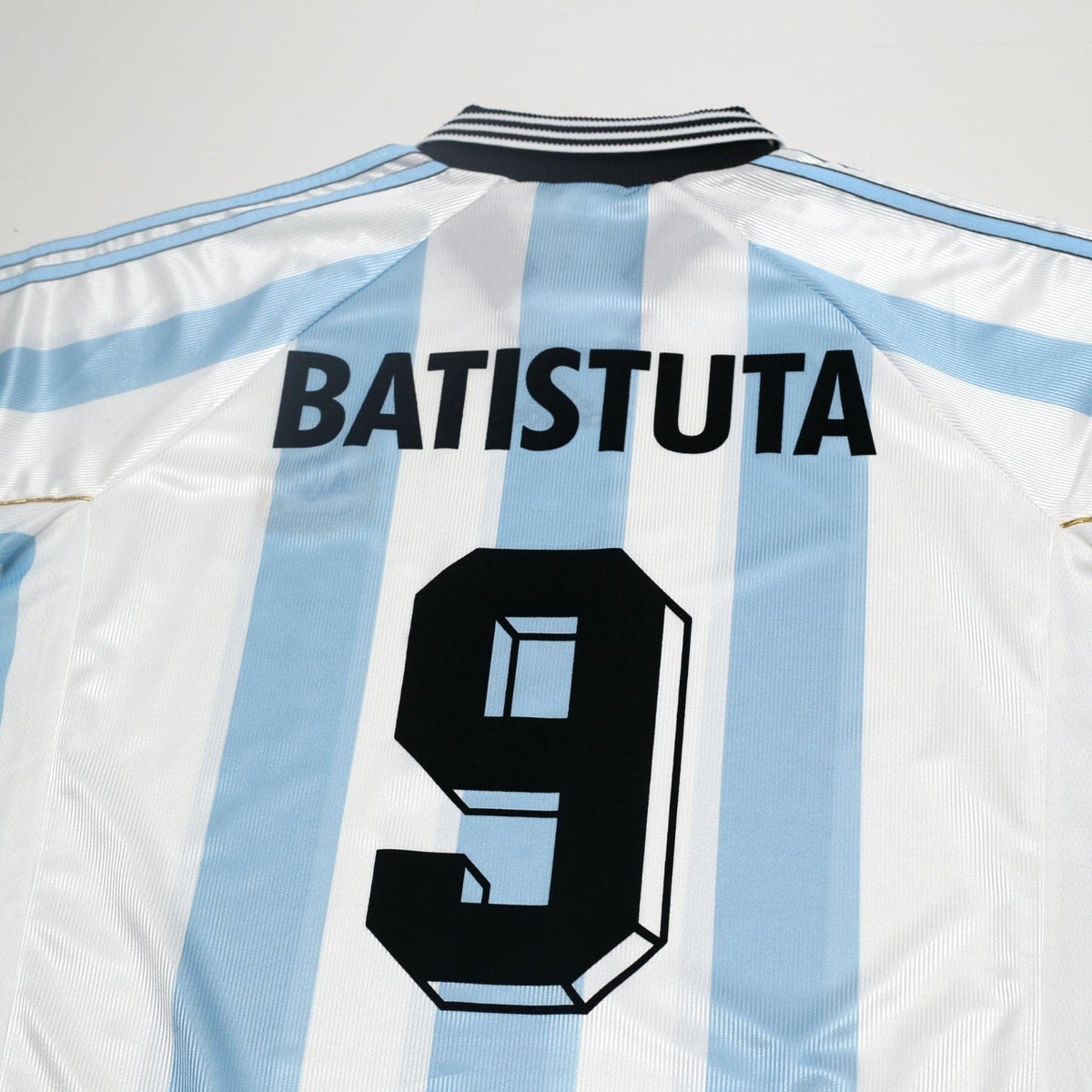 1998/99 Batistuta #9 Argentina Vintage adidas Home Football Shirt (XL) WC 98