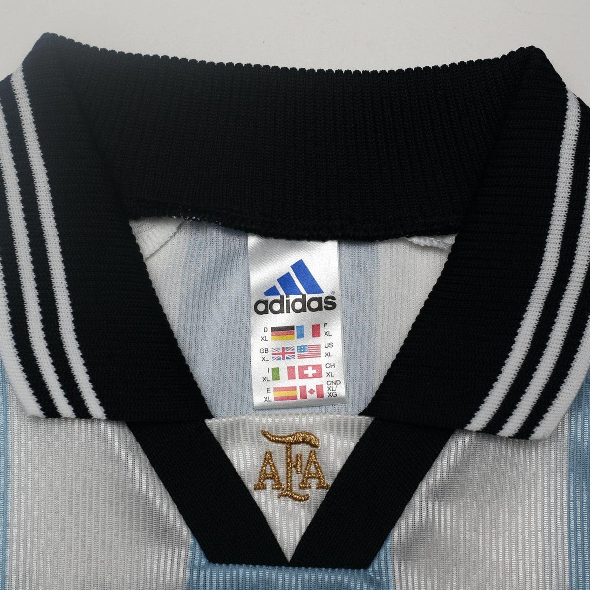 1998/99 Batistuta #9 Argentina Vintage adidas Home Football Shirt (XL) WC 98