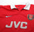 1998/99 BERGKAMP #10 Arsenal Nike European Home Football Shirt (M)