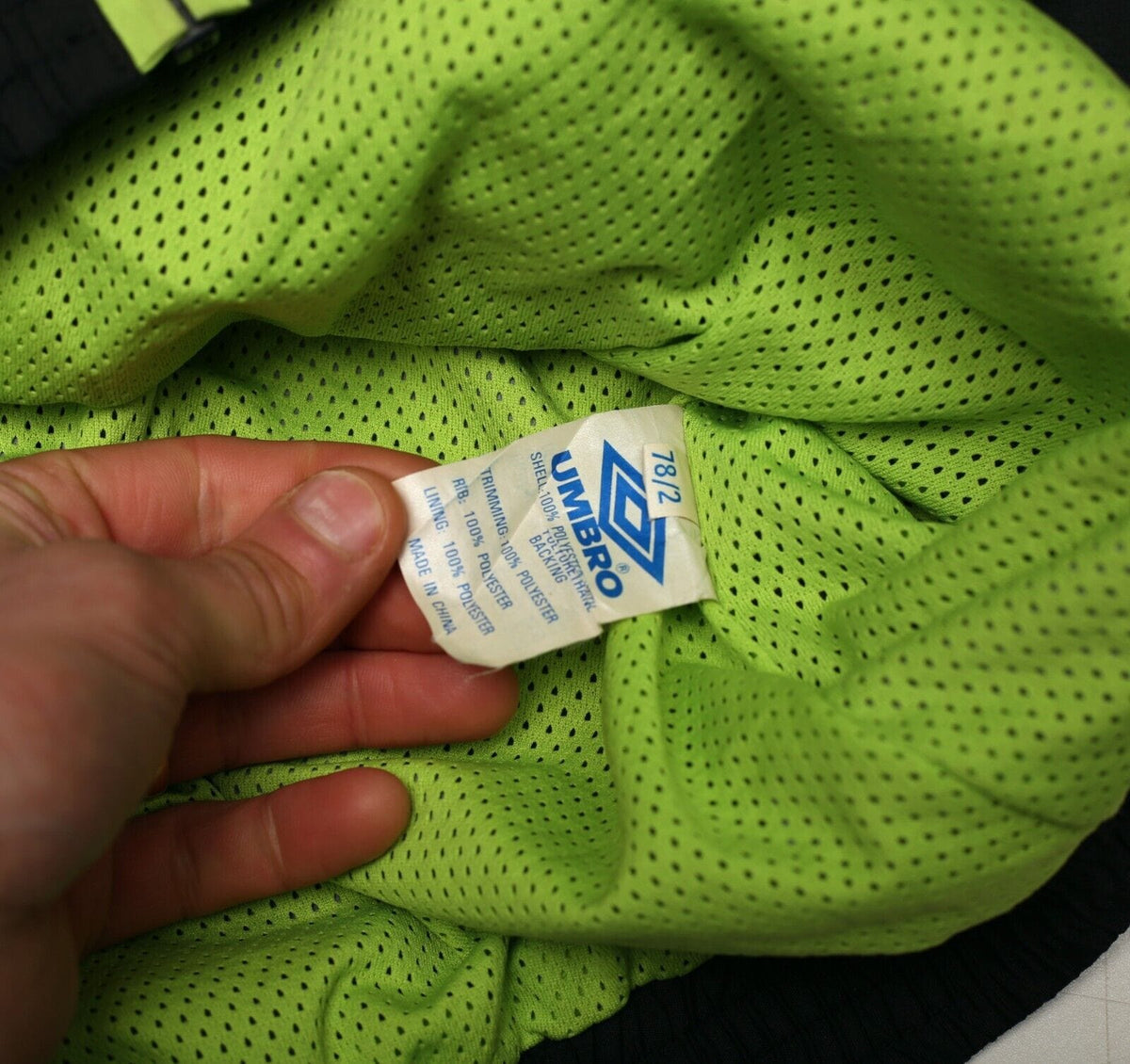 1998/99 CELTIC Vintage Umbro Football Track Top Jacket (L)