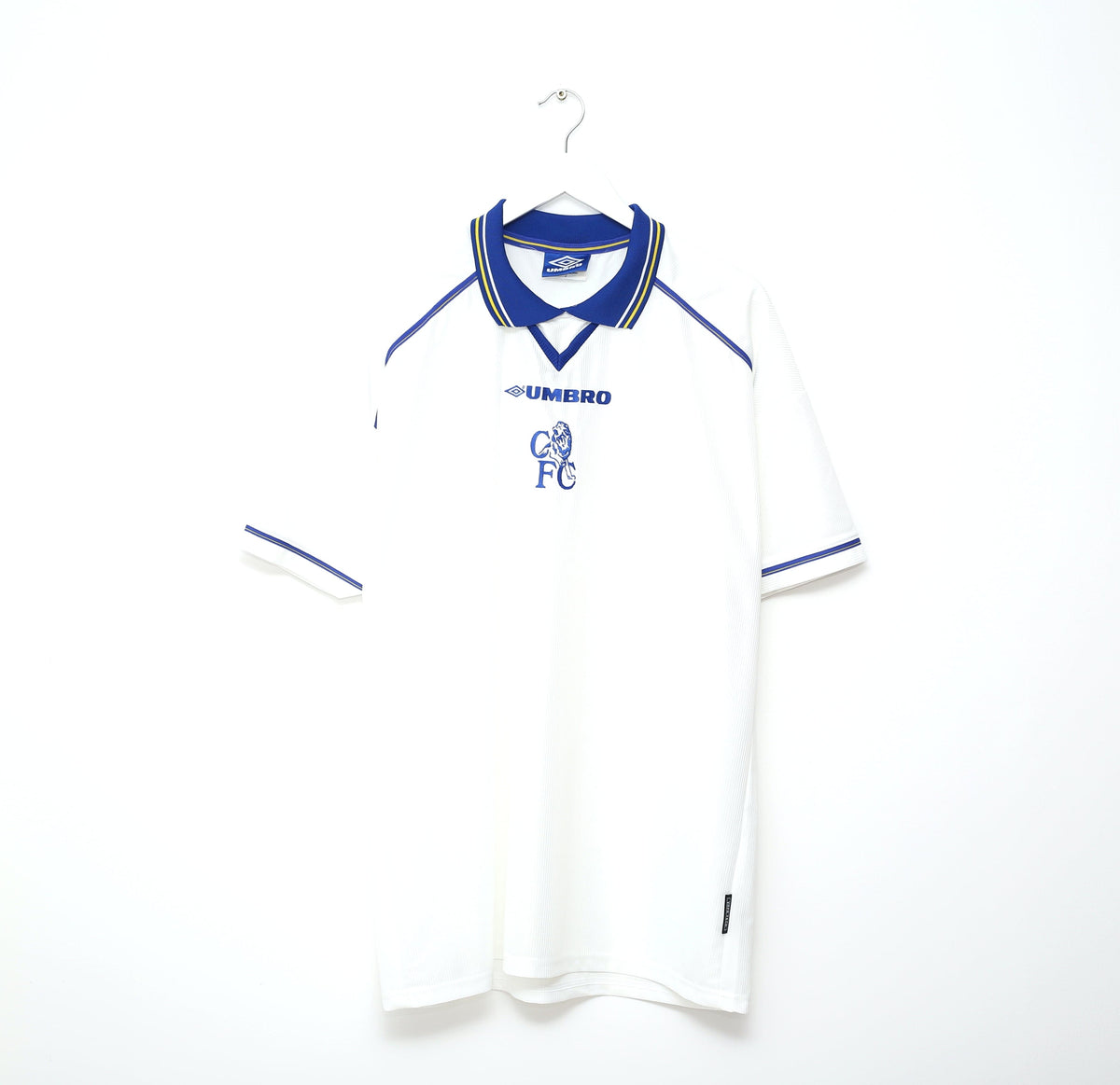 1998/99 CHELSEA Vintage Umbro Player Issue Away Football Shirt (XL)