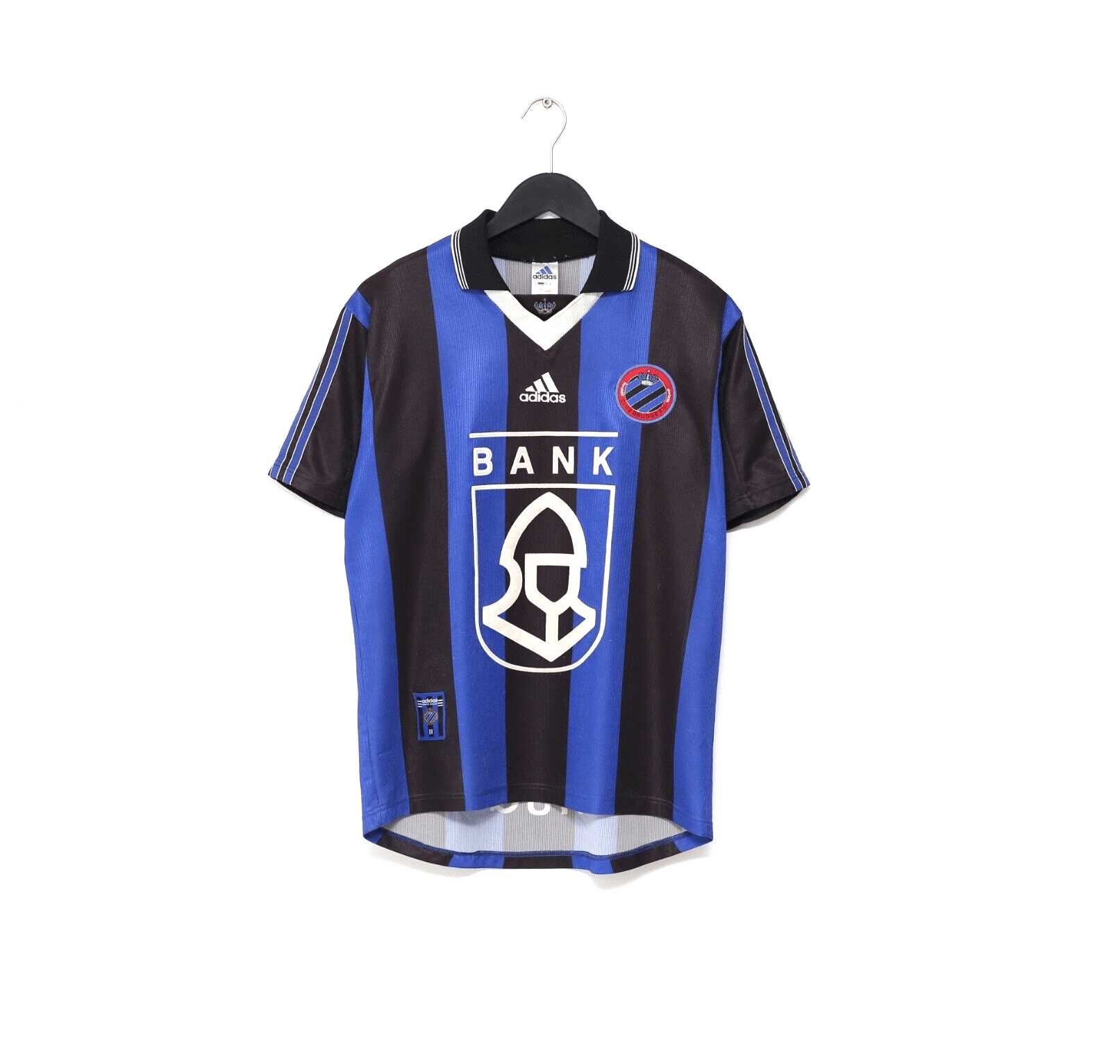 1998/99 CLUB BRUGGE Vintage adidas Home Football Shirt (S)