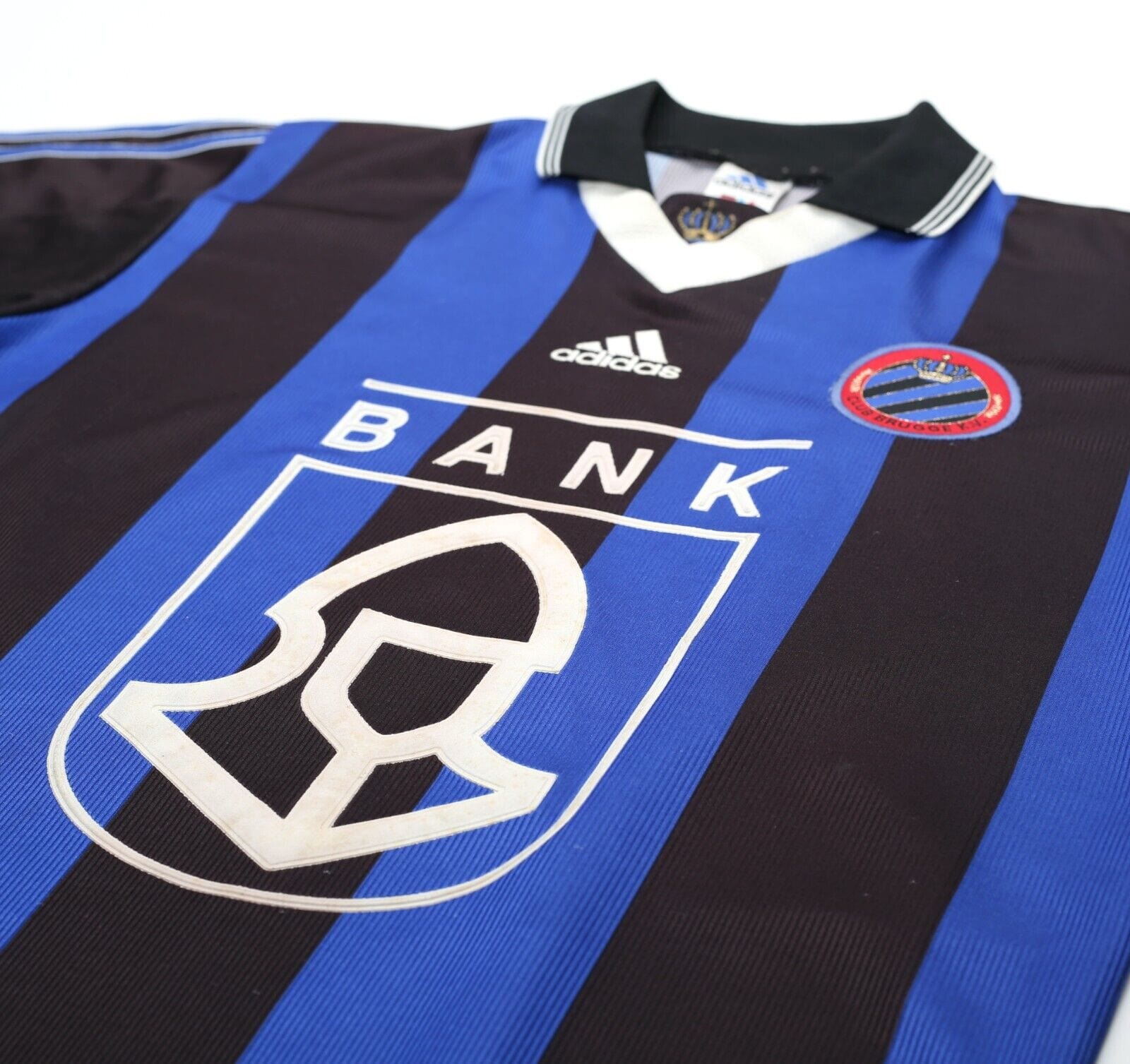 1998/99 CLUB BRUGGE Vintage adidas Home Football Shirt (S)