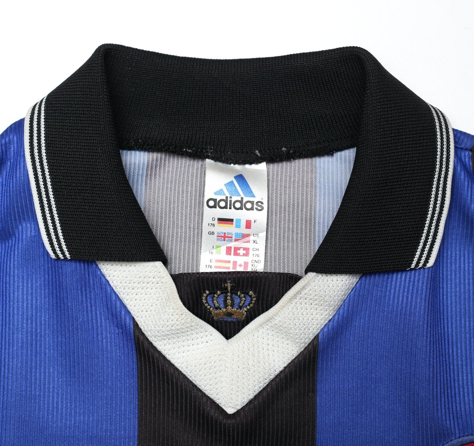 1998/99 CLUB BRUGGE Vintage adidas Home Football Shirt (S)