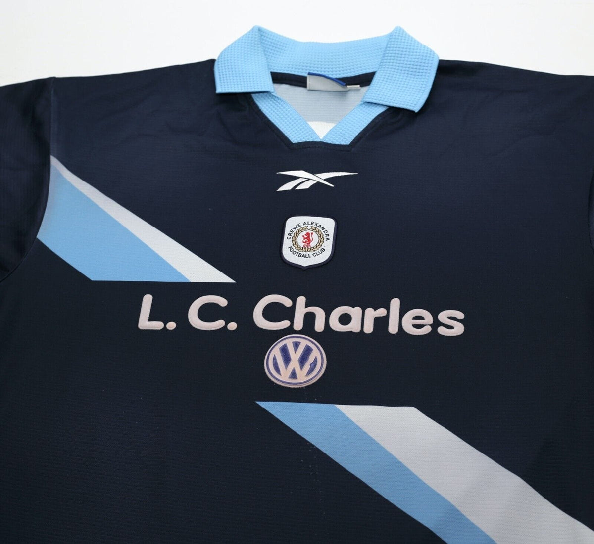 1998/99 CREWE ALEXANDRA Vintage Reebok Away Football Shirt (M) 38/40