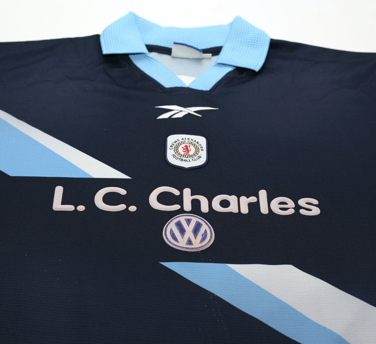 1998/99 CREWE ALEXANDRA Vintage Reebok Away Football Shirt (M) 38/40