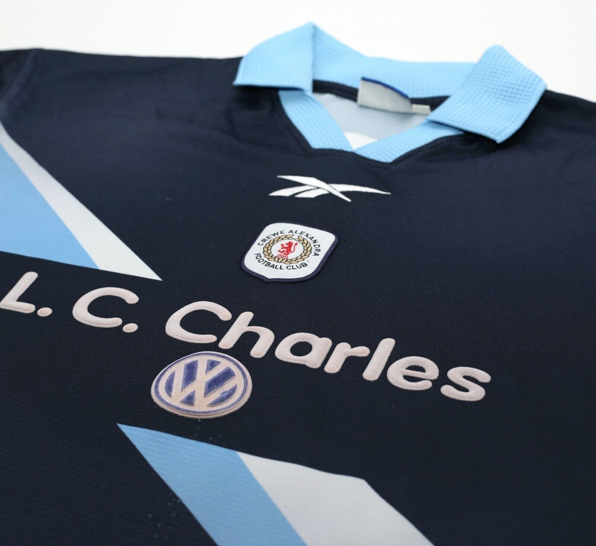 1998/99 CREWE ALEXANDRA Vintage Reebok Away Football Shirt (M) 38/40