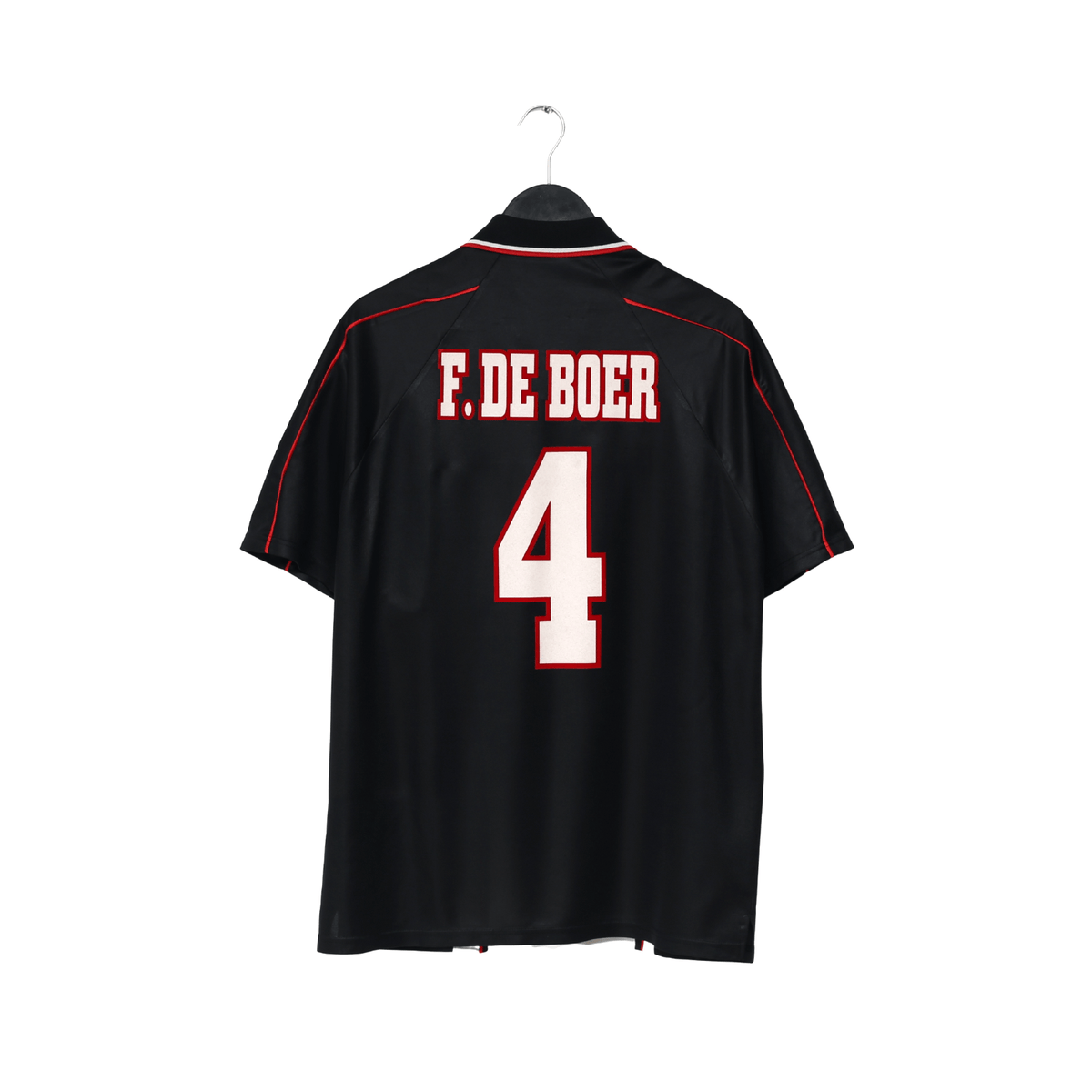 1998/99 DE BOER #4 Ajax Vintage Umbro Away Football Shirt (L)