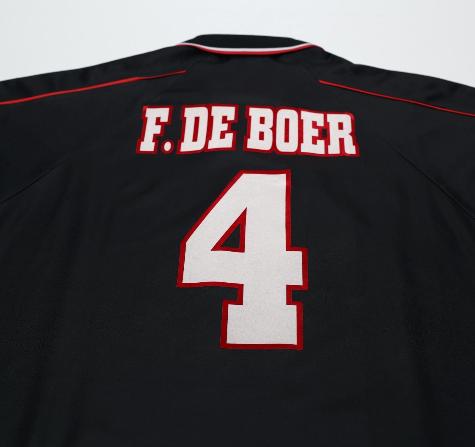1998/99 DE BOER #4 Ajax Vintage Umbro Away Football Shirt (L)