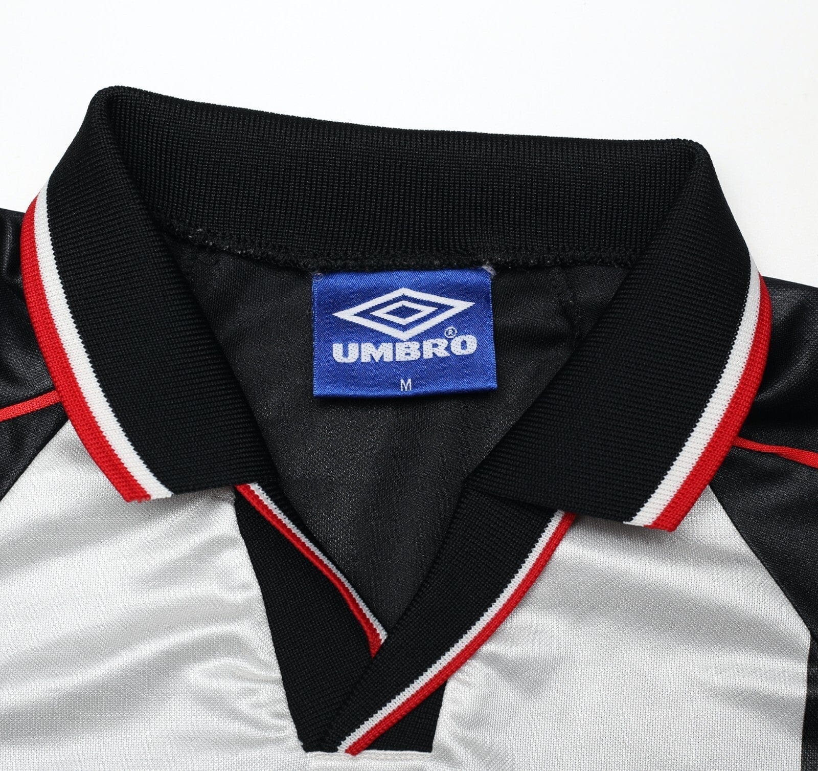 1998/99 DE BOER #4 Ajax Vintage Umbro Away Football Shirt (M)