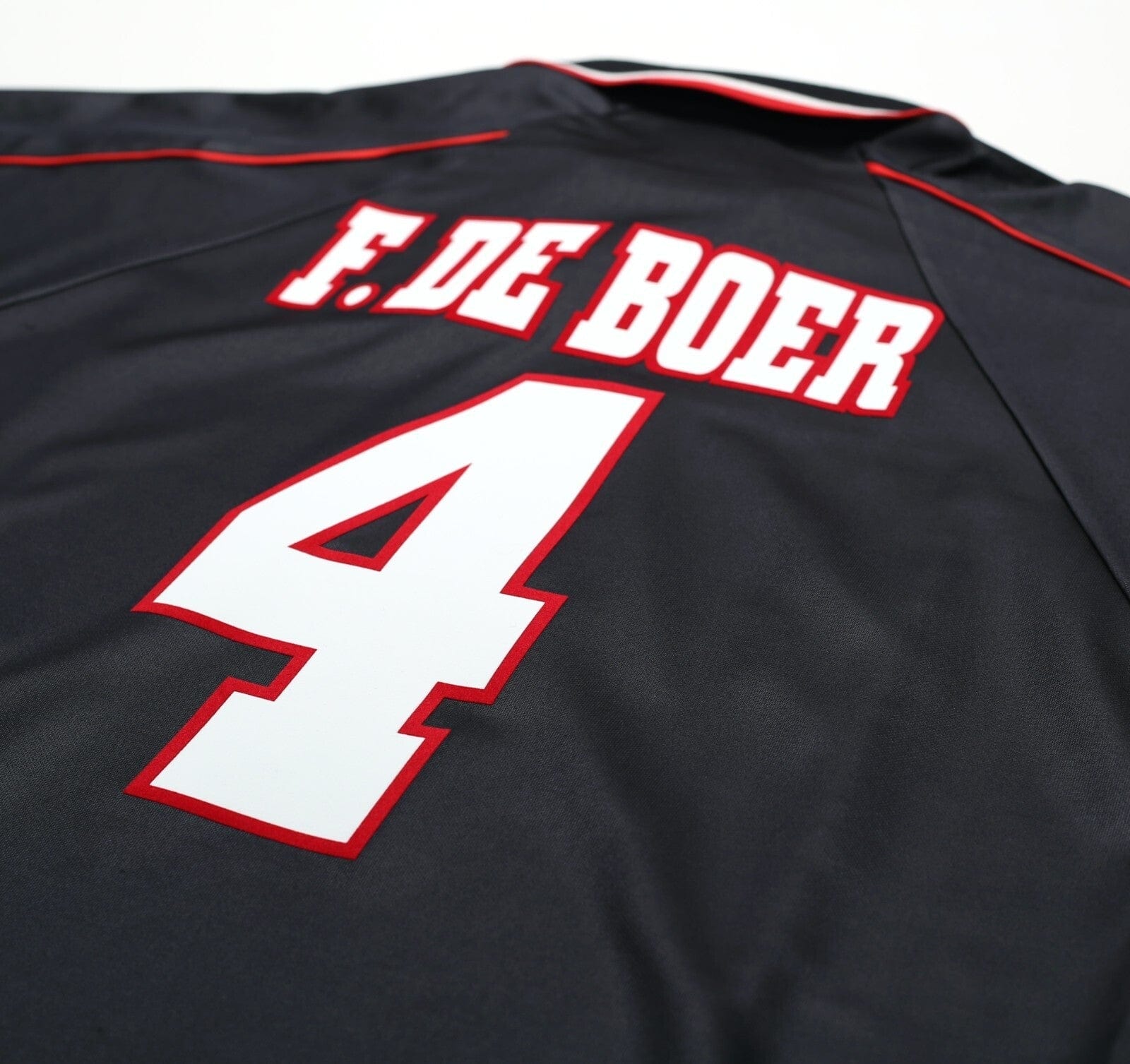 1998/99 DE BOER #4 Ajax Vintage Umbro Away Football Shirt (M)