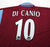 1998/99 DI CANIO #10 West Ham Vintage PONY Home Football Shirt (XL)