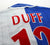 1998/99 DUFF #12 Blackburn Rovers Vintage Uhlsport Home Football Shirt (S)