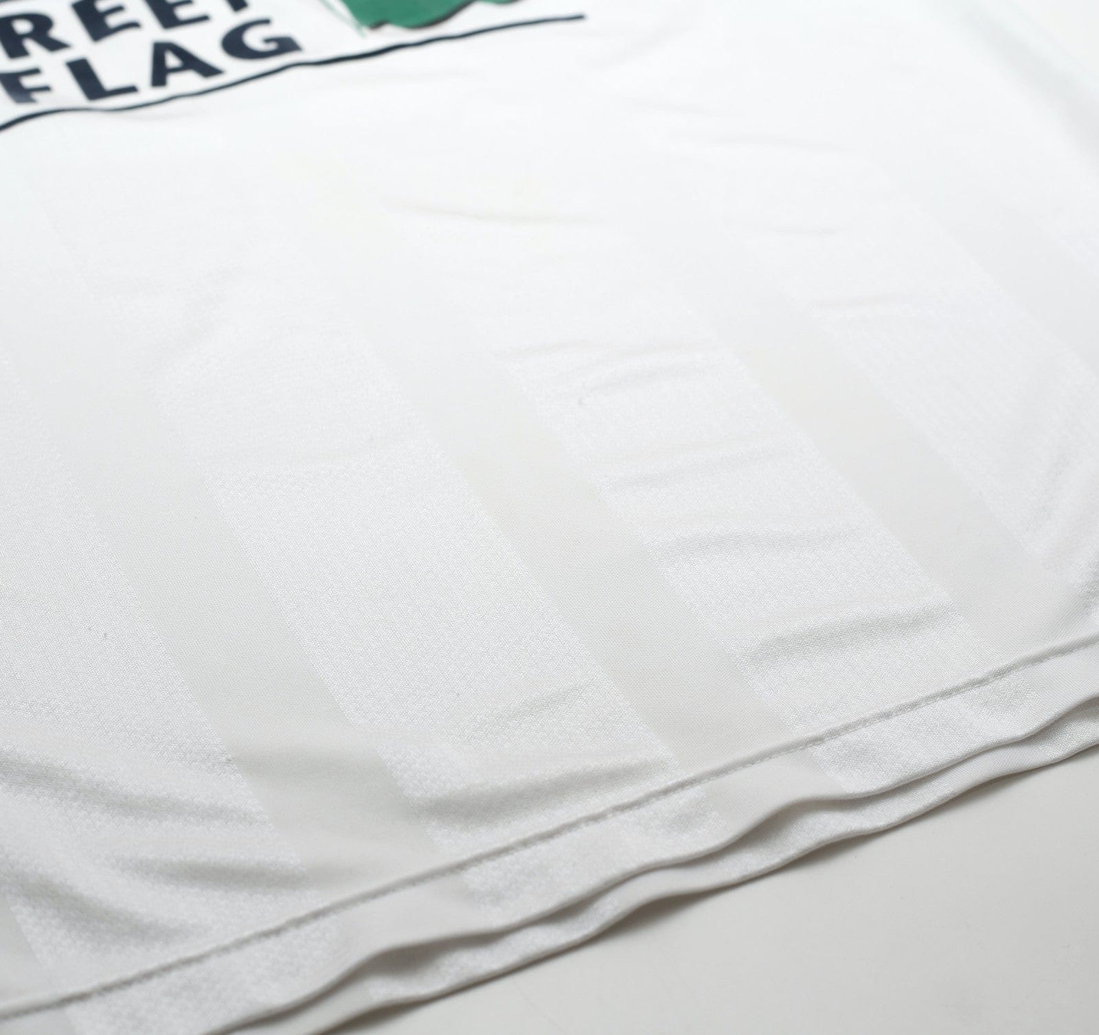 1998/99 ENGLAND Vintage Green Flag Umbro Football Training Shirt Top (L)