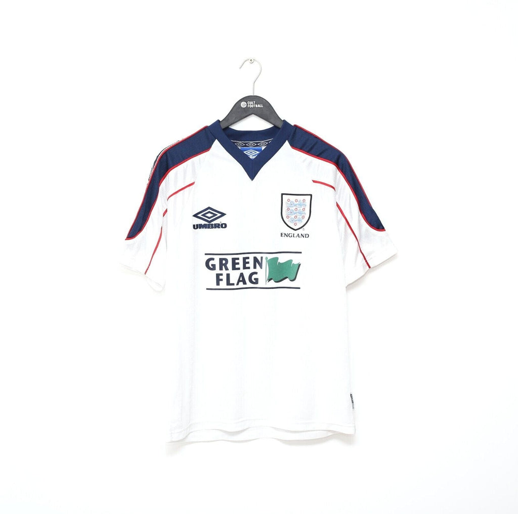 1998/99 ENGLAND Vintage Umbro Football Training Shirt (M) World Cup 1998