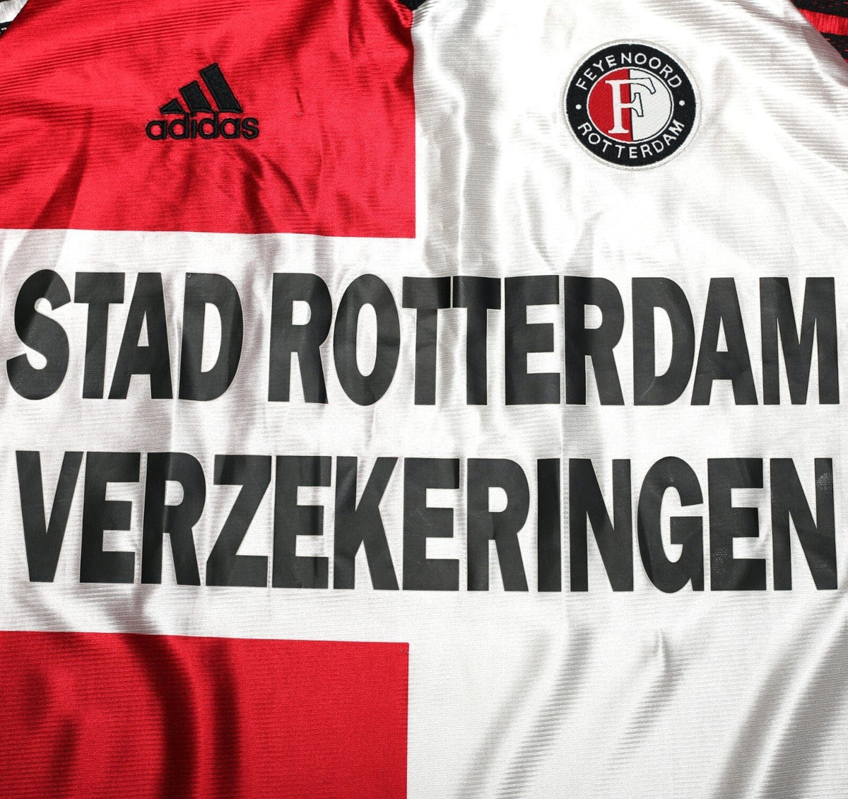 1998/99 FEYENOORD Vintage adidas Home Football Shirt (L)