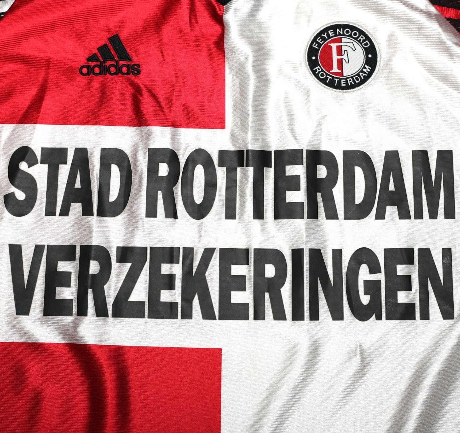 1998/99 FEYENOORD Vintage adidas Home Football Shirt (L)